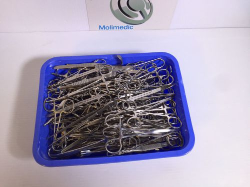 Tweezers, Forcebs, Scissors and Retractors LOT OF 120 ITEMS