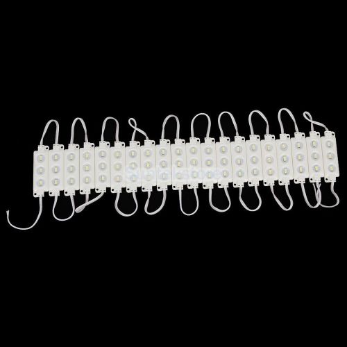 20pcs white 5730 smd 3-led module light lamp waterproof modules dc 12v diy for sale