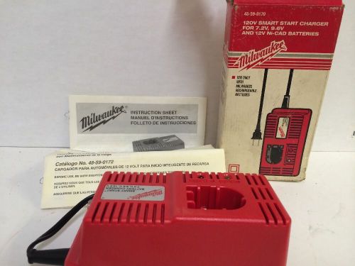 milwaukee heavy duty 120volt smart start charger