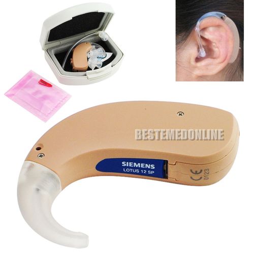 Siemens lotus 12sp digital super high power bte hearing aid, nib,fast shipping for sale