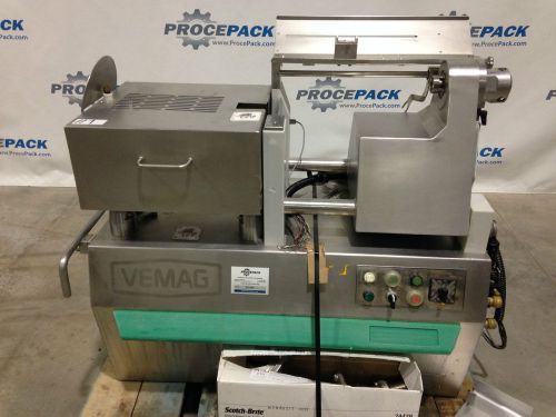 Vemag sausages slicer with bundler