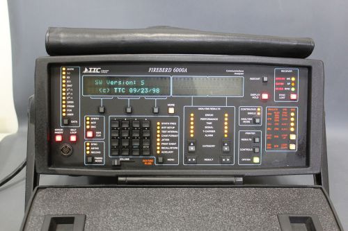 TTC FIREBERD 6000A COMMUNICATIONS ANALYZER  (S21-4-4)