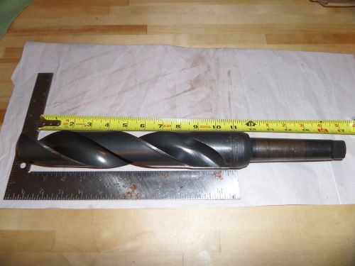 Union Twist Drill 1-59/64&#034; Drill Bit 4MT, 4 Morse Taper 16-1/4&#034; OAL  ((#D190))