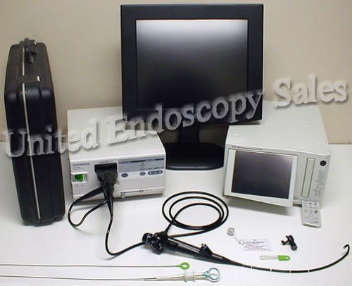 OLYMPUS CYF-V Video Cystoscopy Tower Endoscopy Endoscope - WARRANTY!!