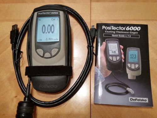 DeFelsko Positector 6000 Standard W/ FNTS Thickness Probe