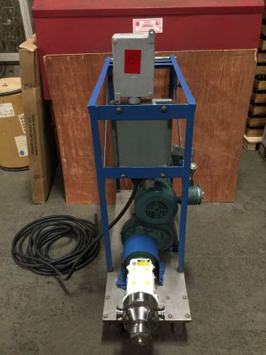 EXP. Proof Waukesha Sanitary Displacement Liquid Pump