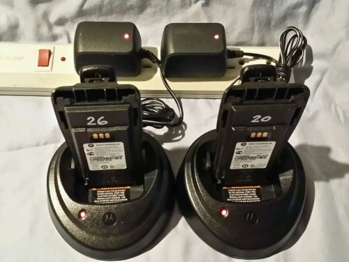 LOT OF OEM MOTOROLA CHARGERS WPLN4154AR, OEM NICAD BATTERIES CP150 CP200 RADIO