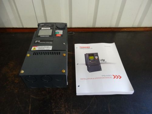 New toshiba adjustable speed drive p9 asd vt130p9u4025 460 volts 3.4 amp for sale