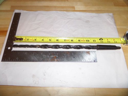 13/32&#034; &amp; 17/32&#034; Subland Chamfer Drill  Bit 2MT, 2 Morse Taper 14-1/4&#034; OAL (#D241