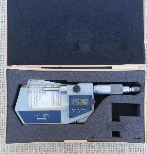 MITUTOYO Digital Outside Blade Micrometer 0-1&#034;  422-311-30