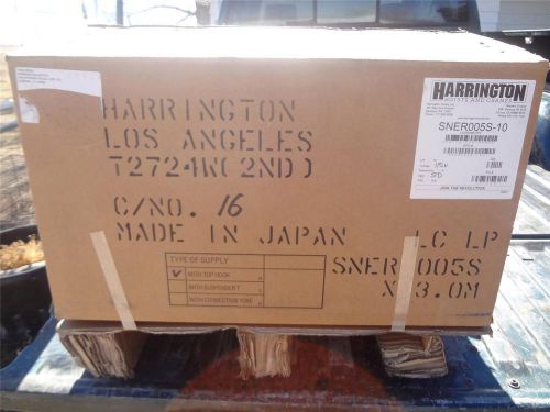 HARRINGTON HOIST NIB SNER005S-10 Electric Chain Hoist, 1000 lb., 10 ft. 115V