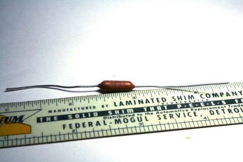 Sage Silicohm 1.2Kohms  5% 1200S 3W  prec. resistors pair Mil  radio  date 6651