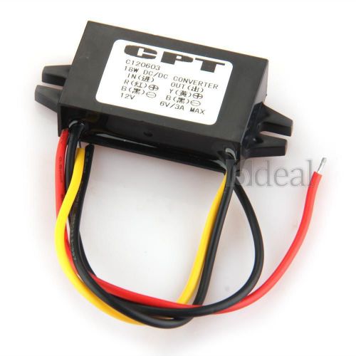 Converter Regulator DC 9V 20V Step Down to 6.0V 3A 18W Car Power