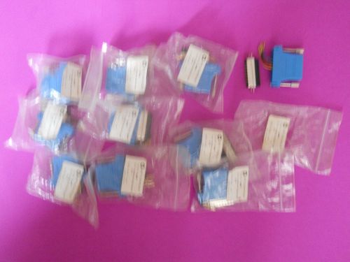 LOT OF TEN SPC TECHNOLOGY TYPE  1599 DB25/RJ45 MALE ADAPT