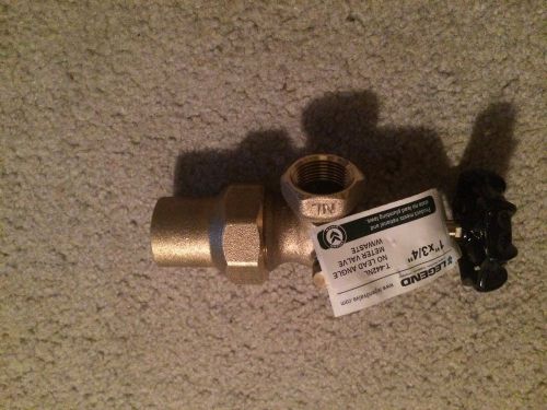 legend valve angle meter valve 1&#034;x3/4&#034;