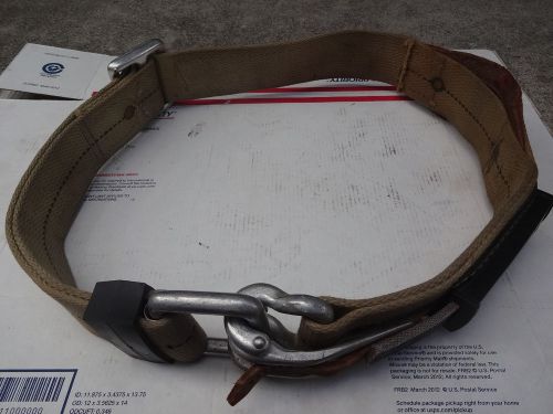 VINTAGE MSA QUICK RELEASE TOOL BELT IRON WORKER MINE SAFETY APPLIANCES