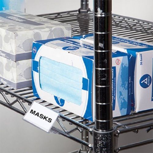 Health care logistics 18911 angled label holder - 25 holders/pack for sale