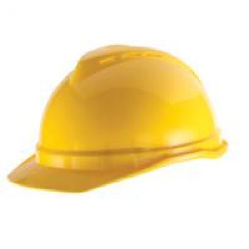 MSA Safety Works HARD HAT YELLOW VENTED 10034020