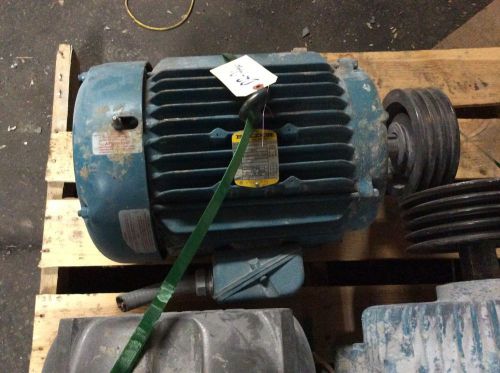 Baldor 20hp motor, #M2334T, fr-256T, 1760rpm, 3ph, 230/460v, free shipping terms