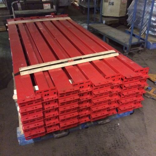 Lot of 40 New Teardrop Ridg-u-Rak 90&#034; Beams Pallet Racks Racking Heavy Duty