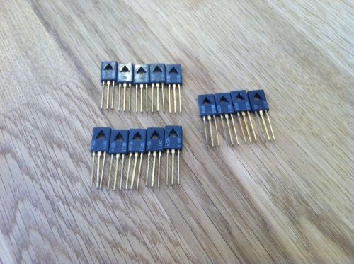 LOT OF (14) VINTAGE GOLD PLATED 526 MOTOROLA TRANSISTORS 1118K