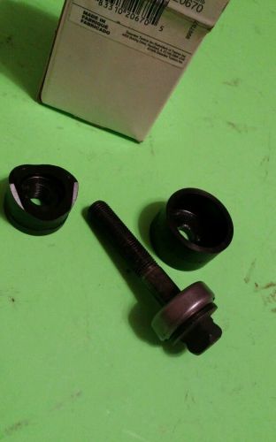 Greenlee #730BB-1 Ball Bearing knockout punch set 1&#034;