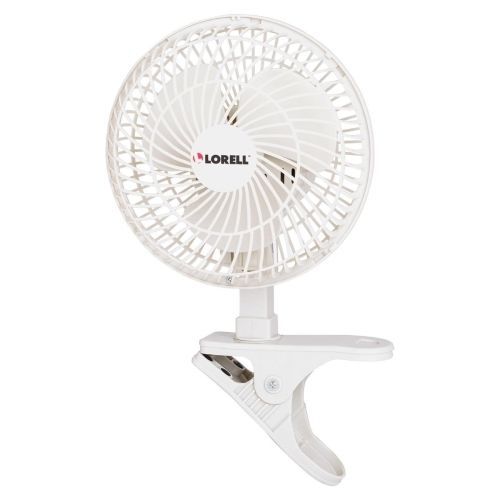 Lorell Personal Fan -152.4mm Diameter -2 Speed -Adjustable Tilt Head  - LLR44552