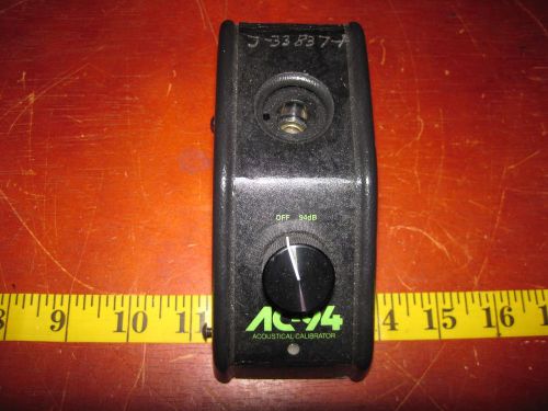 Ametek ac-94 ac94 acoustical calibrator for sale