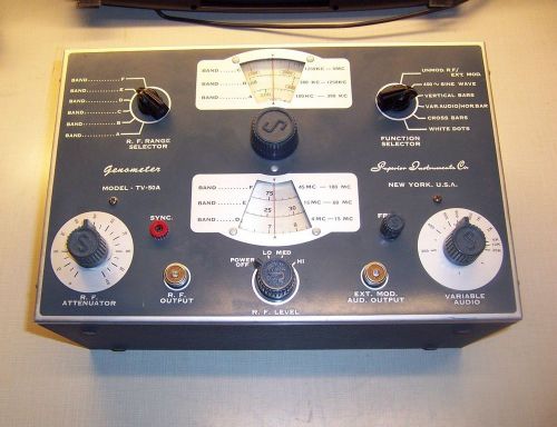 Superior Istruments Co. Genometer model TV-50A, Vintage!