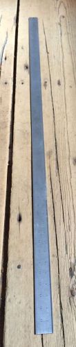 Nice Vintage Starrett Signed C416R Tempered Steel 48&#034; (4 Foot) Graduated Rule !!