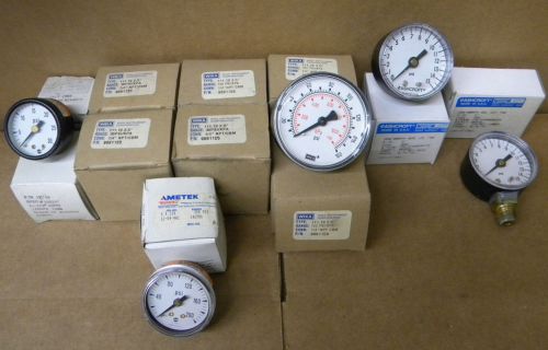 WIKA ASHCROFT AMETEK PRESSURE GAUGE LOT