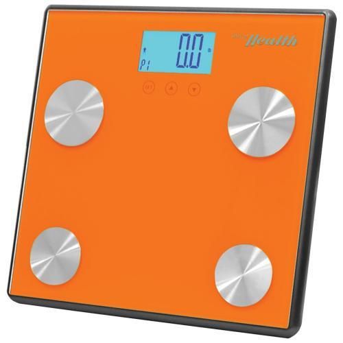 PHLSCBT4OR Bluetooth Digital Health Scale Smartphone Data Transfer (Orange)