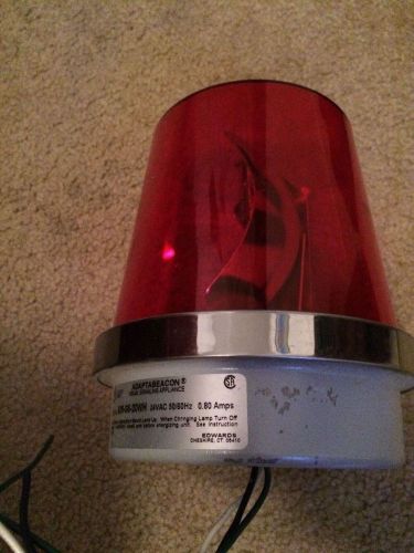 Edwards Signaling AdaptaBeacon 52R-G5-20WH Rotating Light