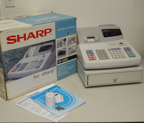 Sharp XE-A202 / A3XEA202U POS Electronic Cash Register Unit