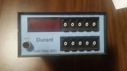 Durant counter 1900-512 51900-400 solid state 1900 115 vac 50-60 hz for sale