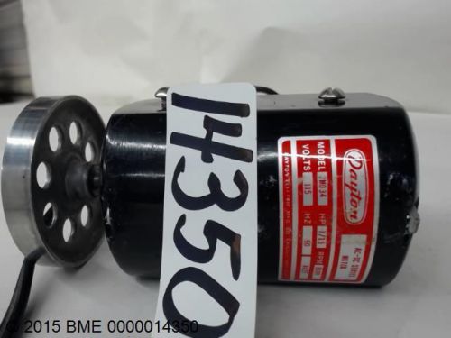 DAYTON AC-DC SERIES MOTOR - 2M034 - 1/15 HP - 60 HZ - 5000 RPM -115 VOLTS - USED