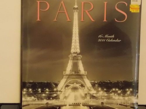 2011 calender of paris