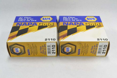 Lot 2 new napa 2110 gold air pneumatic filter element b350291 for sale