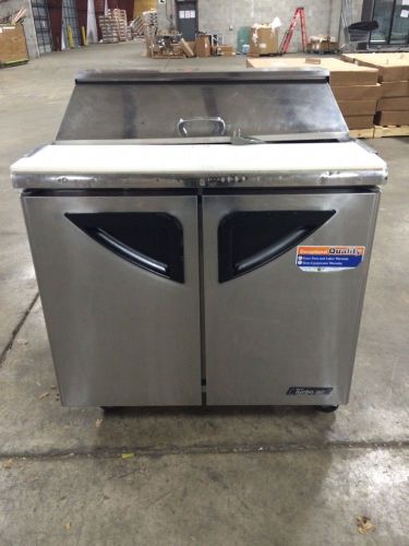 Turbo air tst-36sd refrigerated prep table for sale