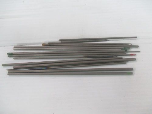 TUNGSTON GROUND TIG WELDING RODS 1/16&#034; 1/8&#034; 3/32&#034; -12 OZ MISC.