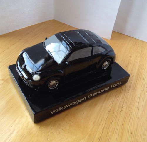 VolksWagen Beetle Business Card Holder Hand Made Black VW Beetle