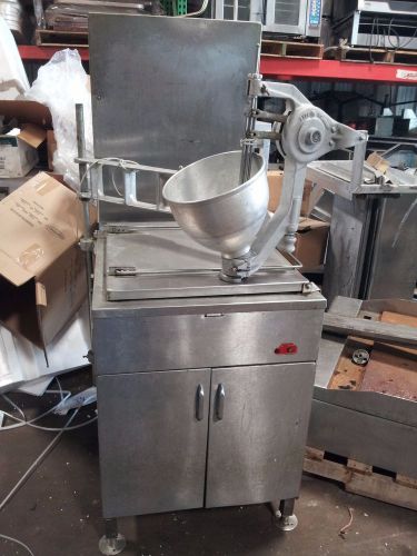 Belshaw Adamatic Donut Fryer 718LCG w/BKI Free Standing Ventless Hood