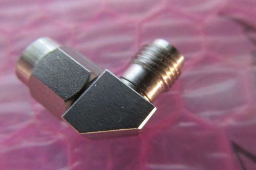 Aeroflex / Inmet RF Connector  50ghz 2.4mm (VMVF) Swept Right Angle