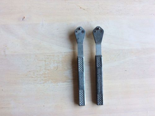 2 Aircraft  nut plate jigs.