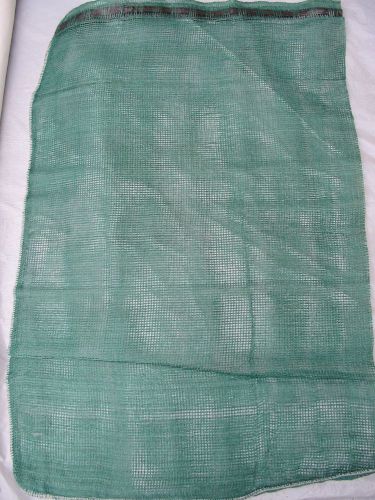 12 Green Mesh Produce Bags 2&#039; x 3&#039;