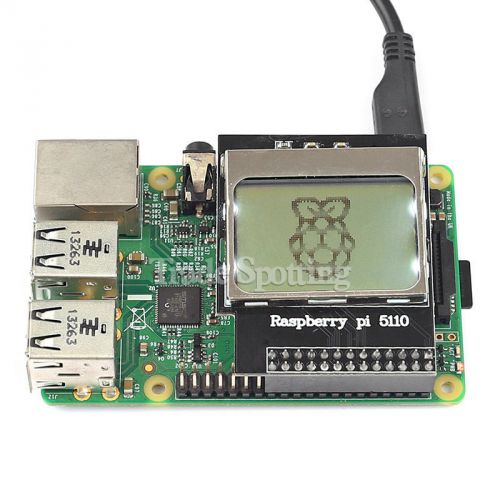 Sainsmart pcd8544 shield ram 8448 mini lcd display 84*48 for raspberry pi b+ b for sale