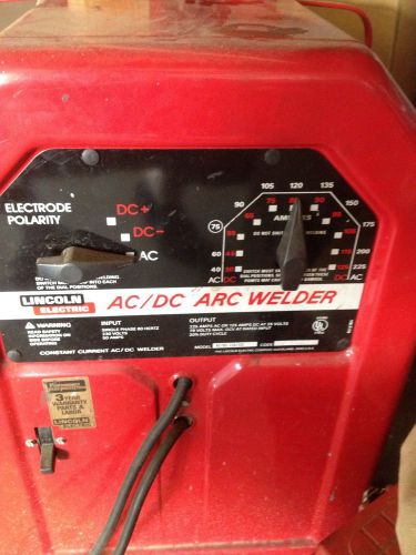 Lincoln electric welders ac/dc 225/125  arc welder for sale