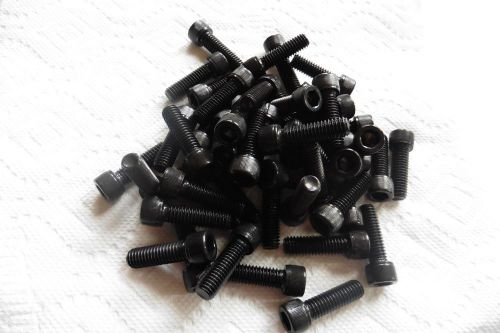 Hex Socket Head Cap Screws Steel 3/8-16 x 1-1/4  Alloy Steel Black Qty 50