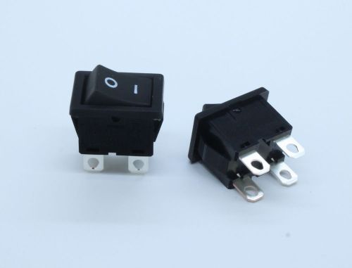 2 x ALPS SDDJE Series Rocker Switch 10A 250V AC DPST