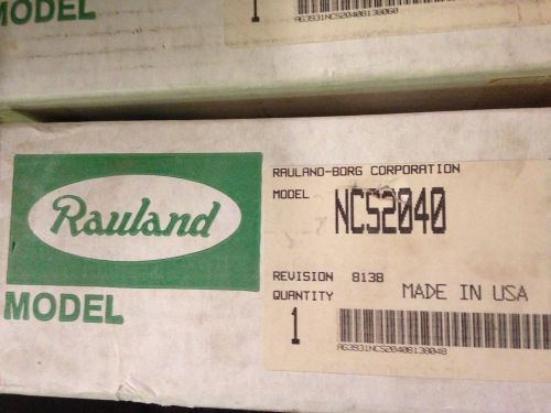 Rauland-Borg RESPONDER NCS2040 Power Supply, New, Factory Sealed Unit